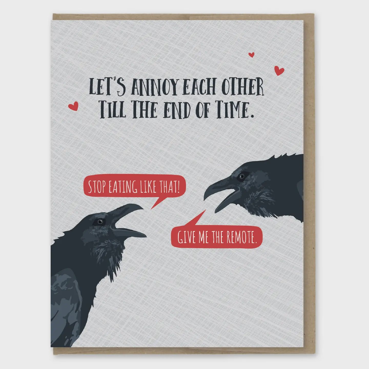 Annoy Each Other Love Card