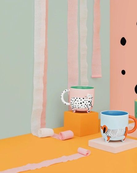 Dotty Cat Critter Mug