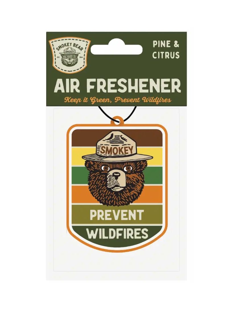 Smokey Bear Pine And Citrus Air Freshener