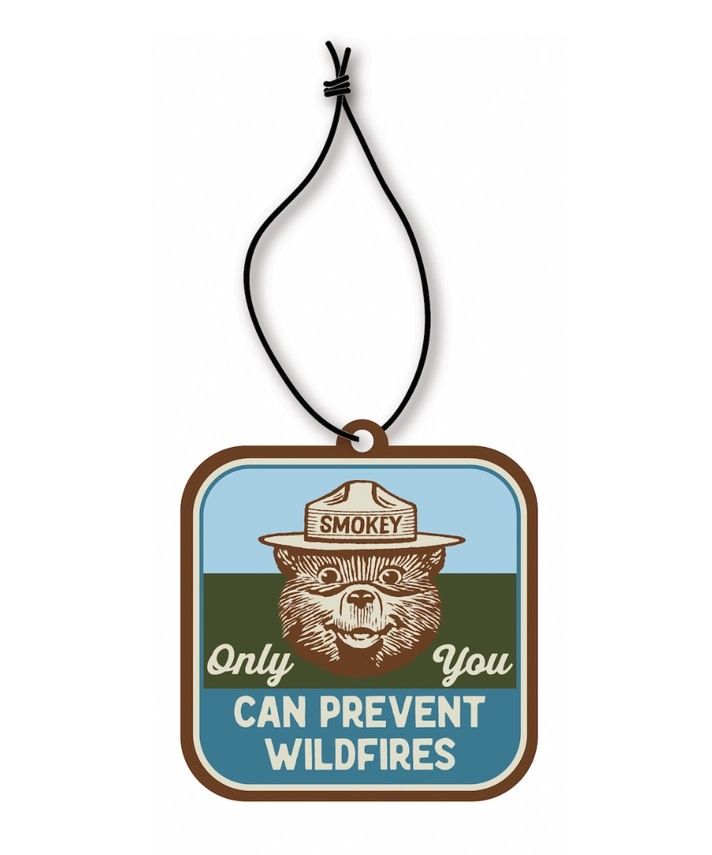 Smokey Bear Evergreen And Cypress Scent Air Freshener