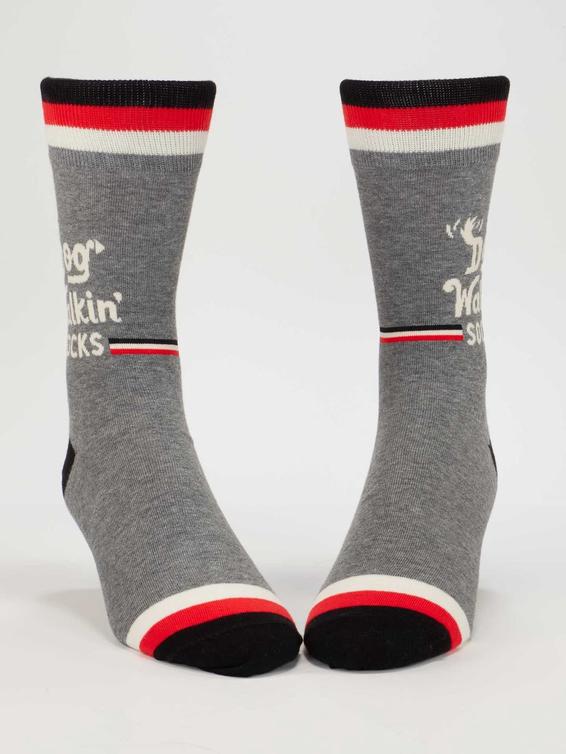 Dog Walkin’ Blue Q Men’s Socks