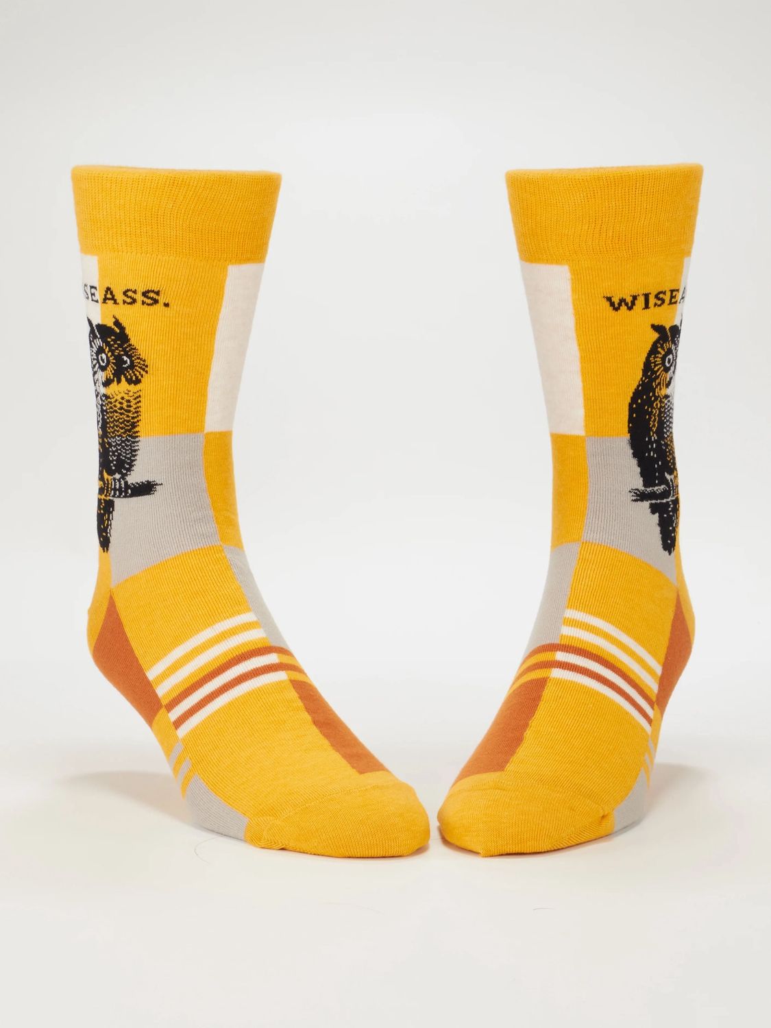 Wiseass Owl Blue Q Men’s Socks