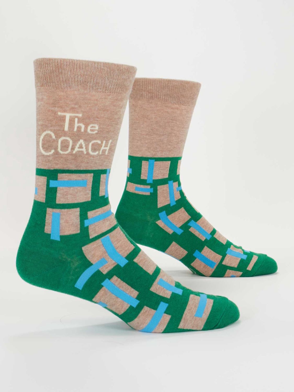 The Coach Blue Q Men’s Socks