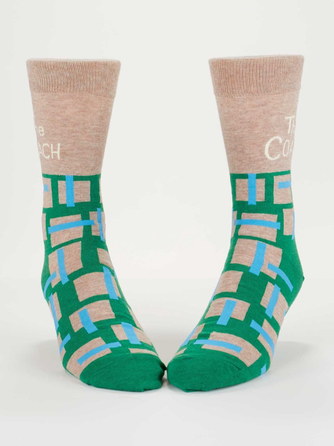 The Coach Blue Q Men’s Socks