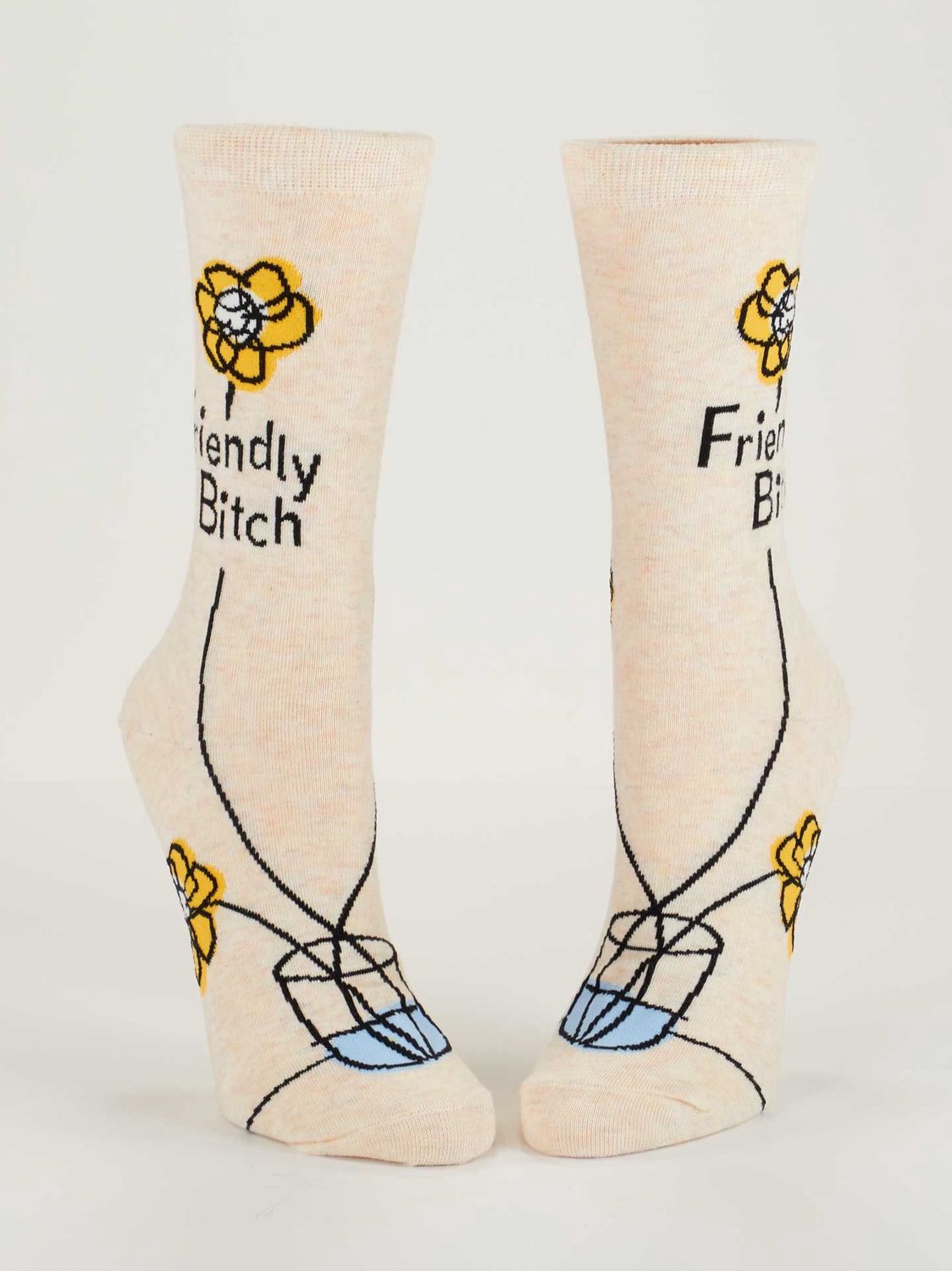 Friendly Bitch Blue Q Women’s Socks