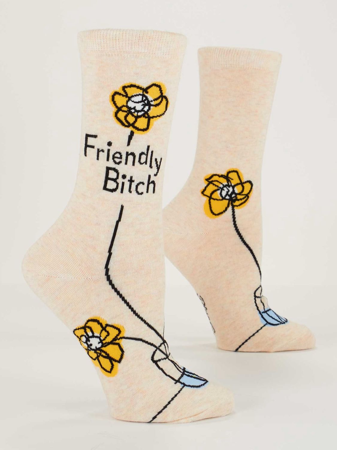 Friendly Bitch Blue Q Women’s Socks