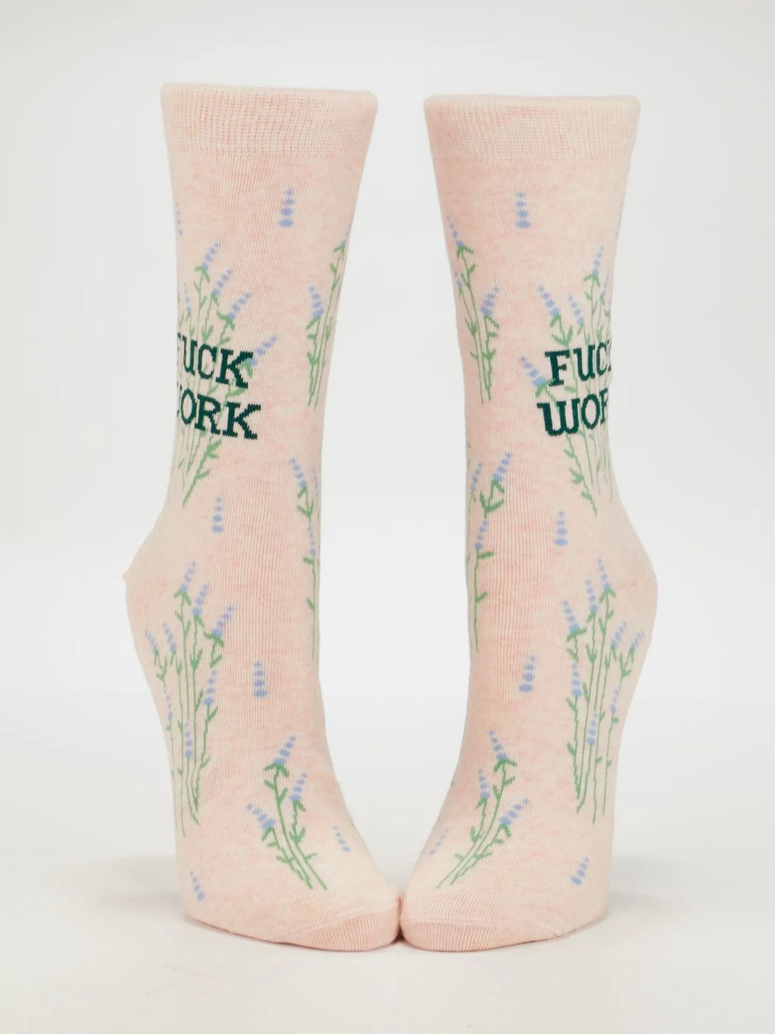 Fuck Work Blue Q Women’s Socks