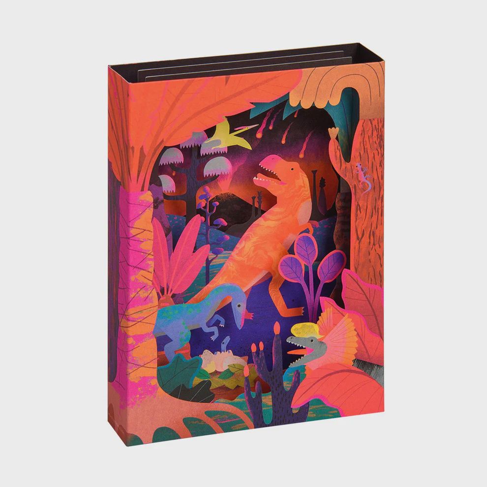 Prehistoric Carnivores Pop Up Card