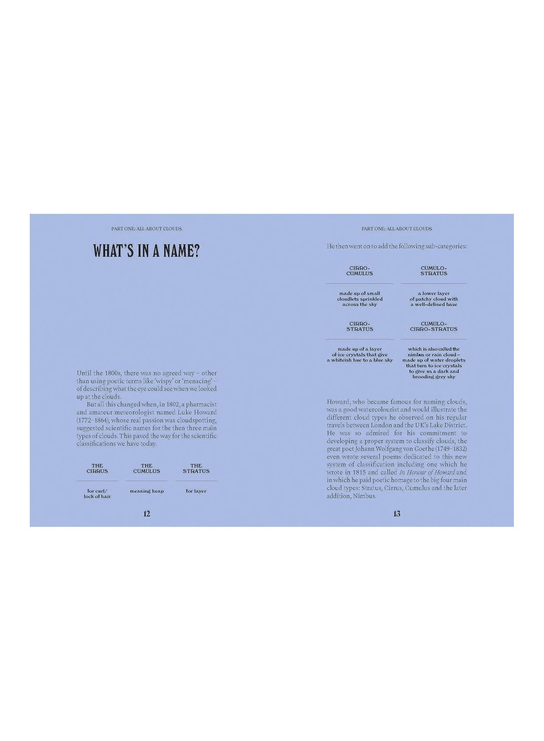 Clouds A Guide For The Curious Hardcover Book