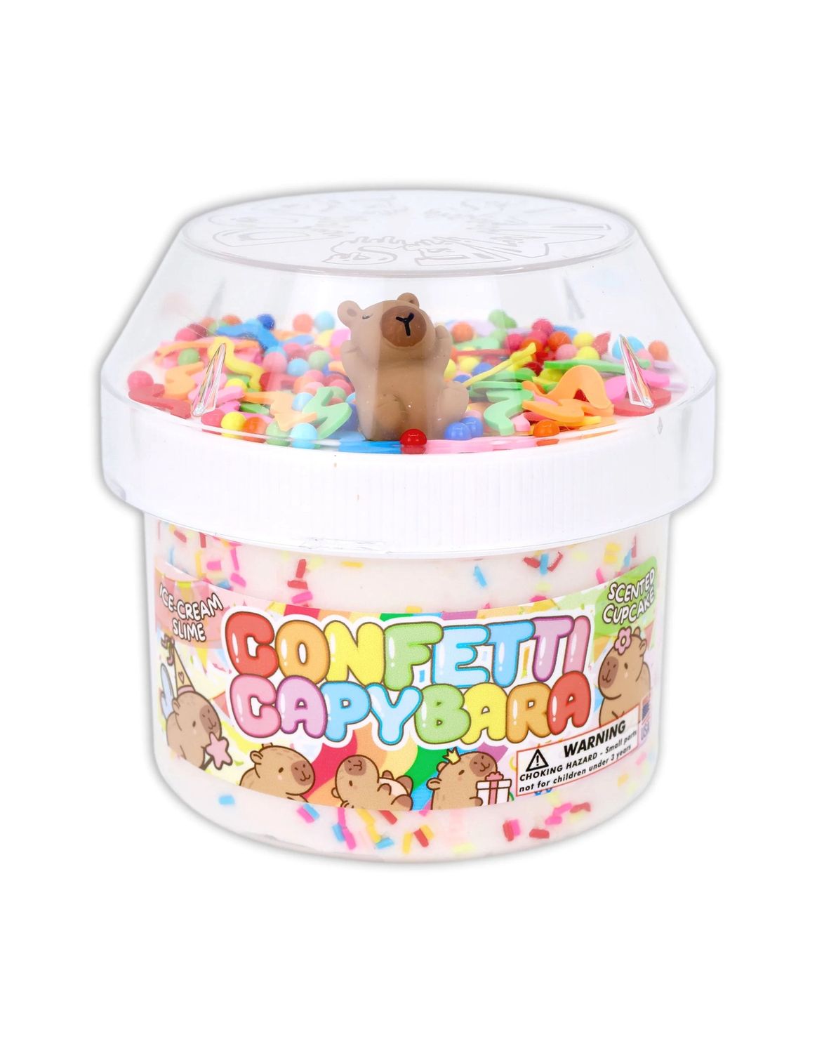 Confetti Capybara Dope Slime