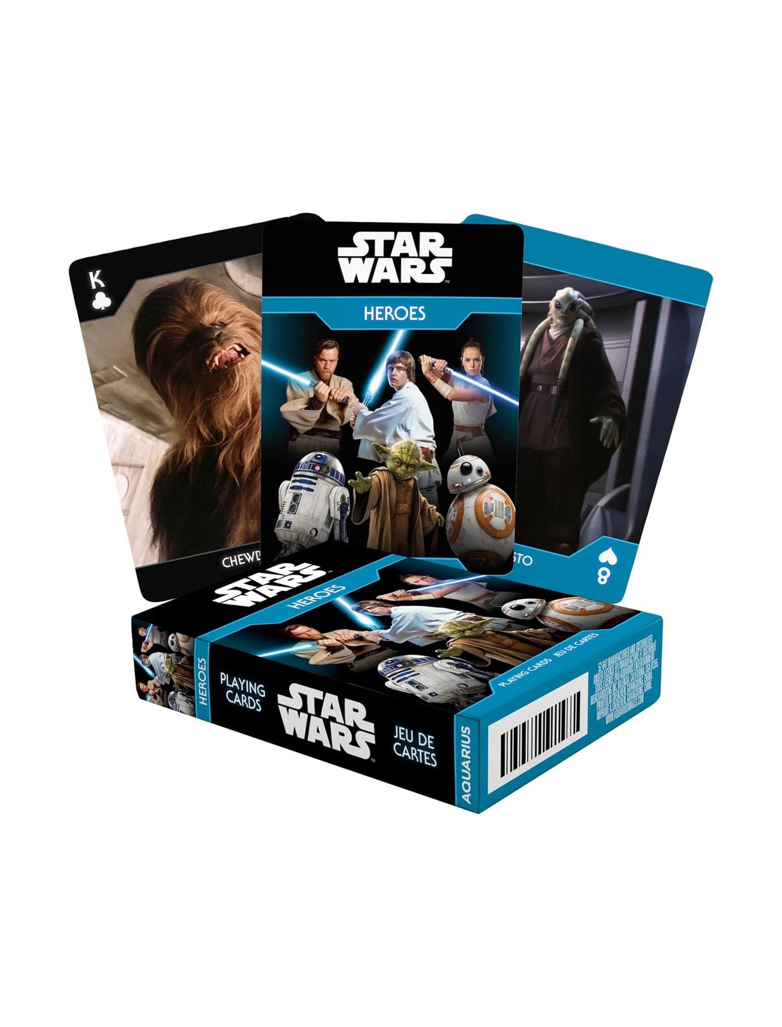 Star Wars Heroes Playing Cards