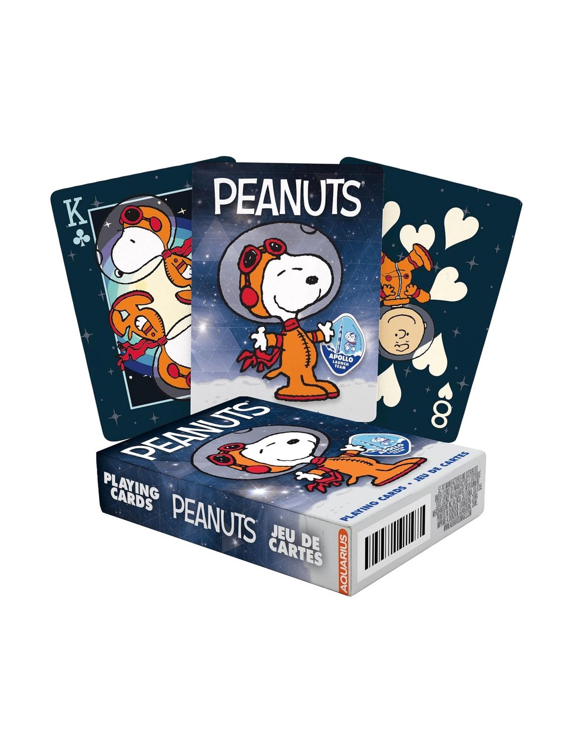 Peanuts Snoopy In Space Playing Cards