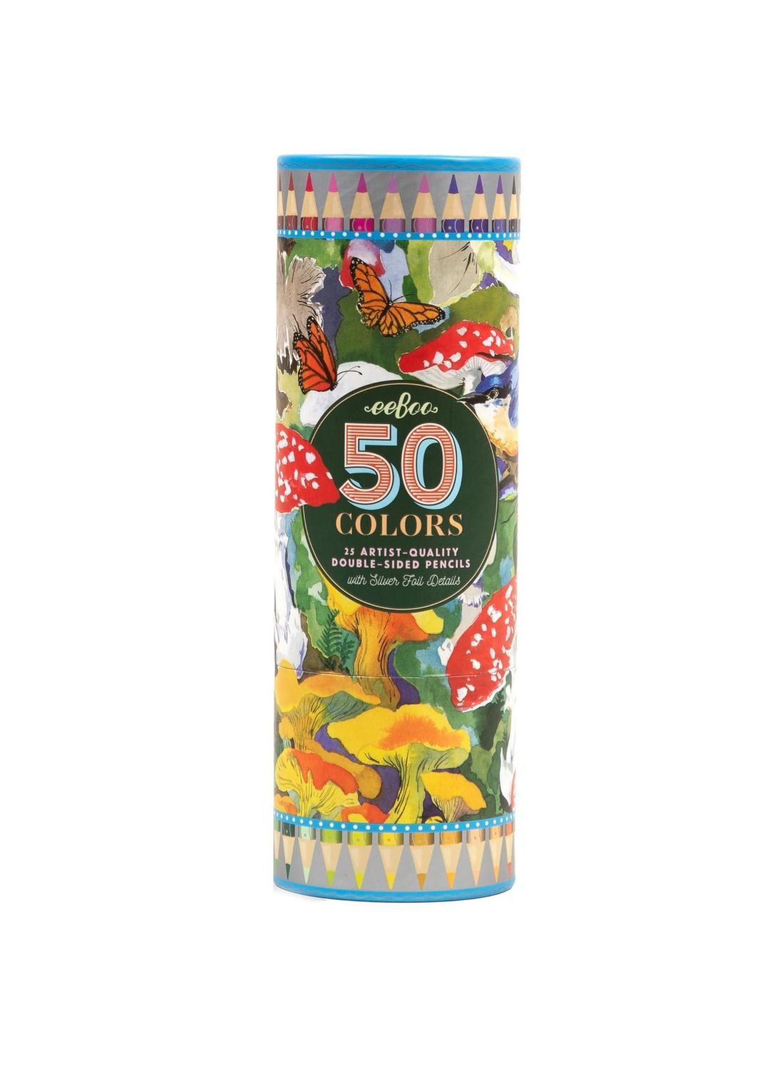 Mushroom Double Sided Colored Pencils