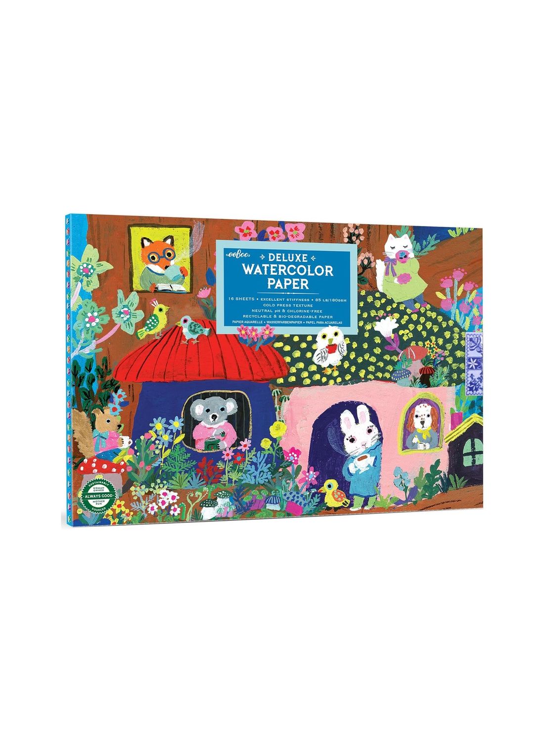 Yumi’s Mushrooms Watercolor Paper Pad