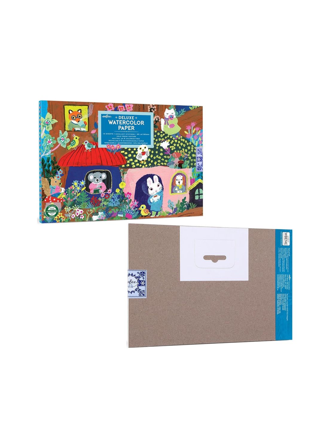 Yumi’s Mushrooms Watercolor Paper Pad