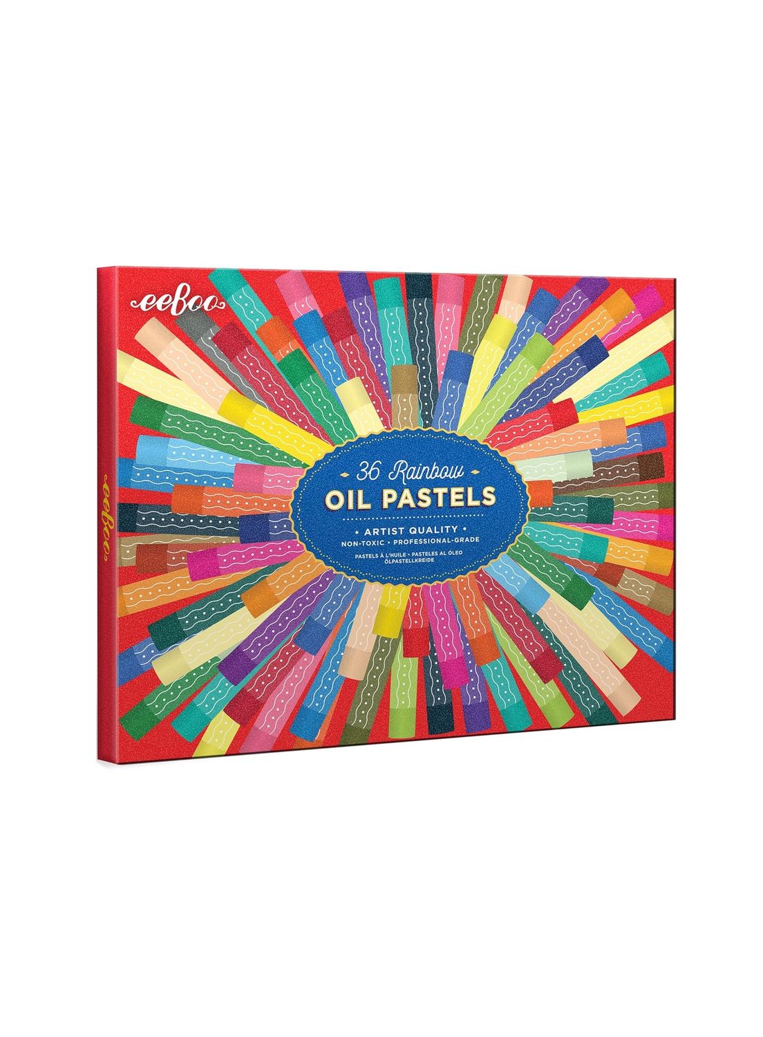 Rainbow Colors Oil Pastels