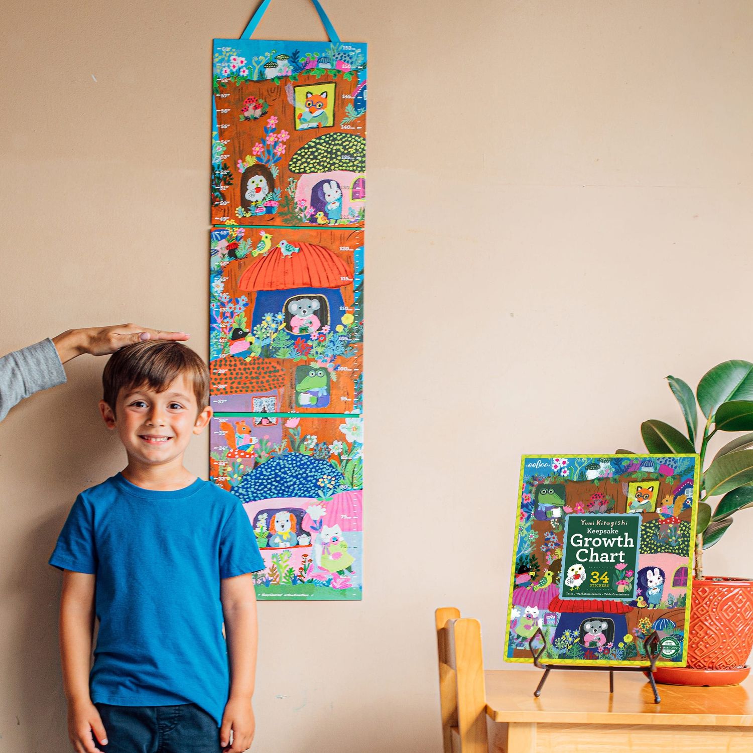 Yumi Keepsake Sticker Growth Chart