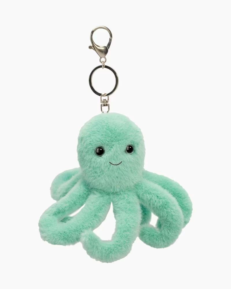 Octopus Stuffed Animal Bag Charm