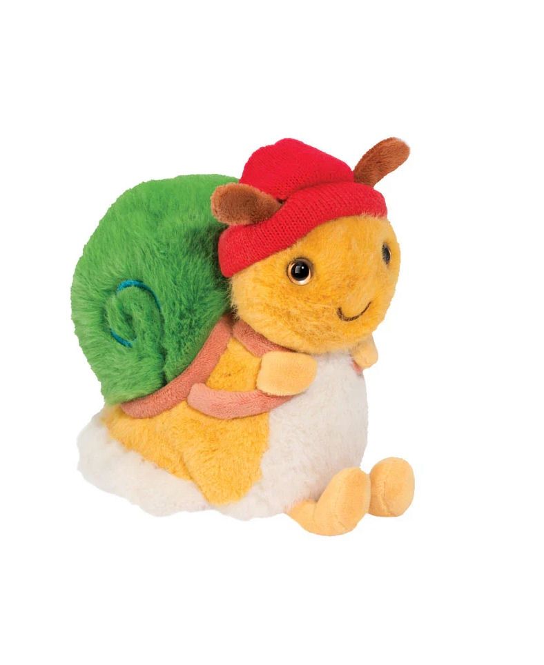 Brandon Backpacker Snail Stuffed Animal