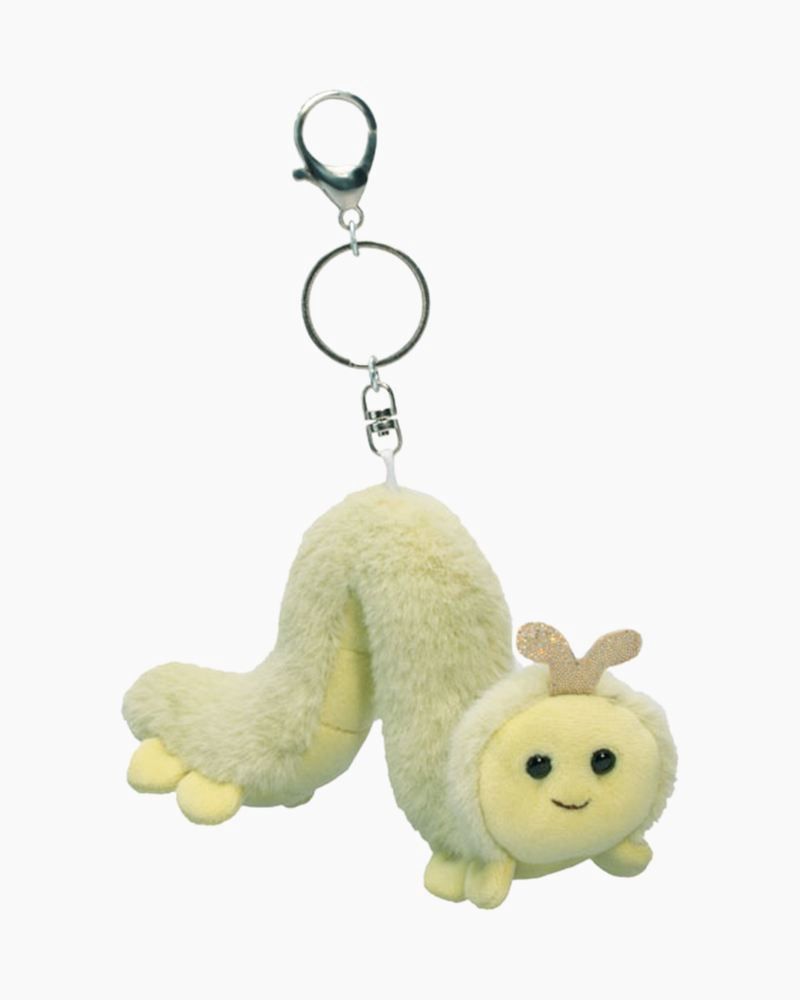 Inchy Inchworm Stuffed Animal Bag Charm