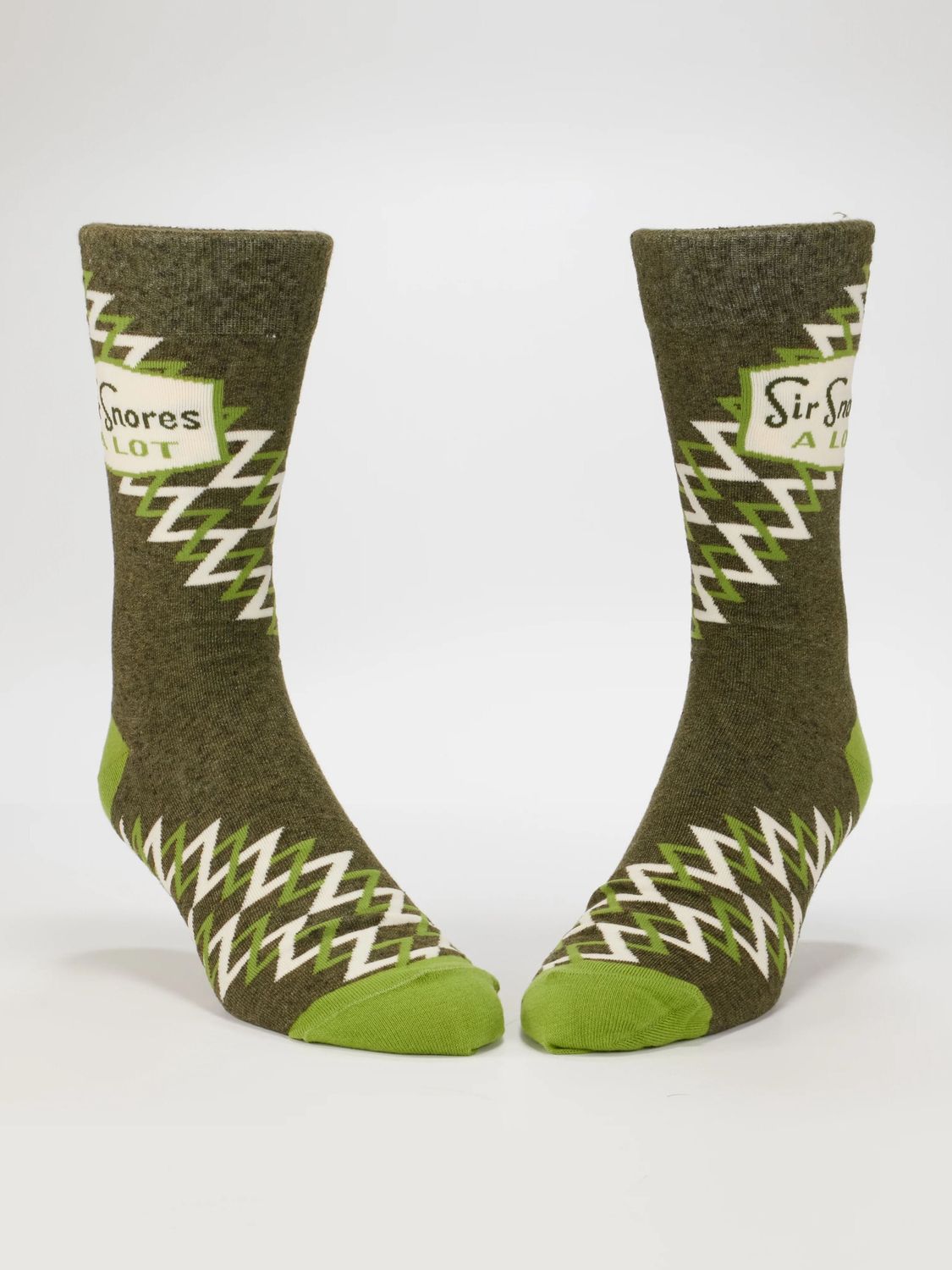 Sir Snores A Lot Blue Q Men's Socks