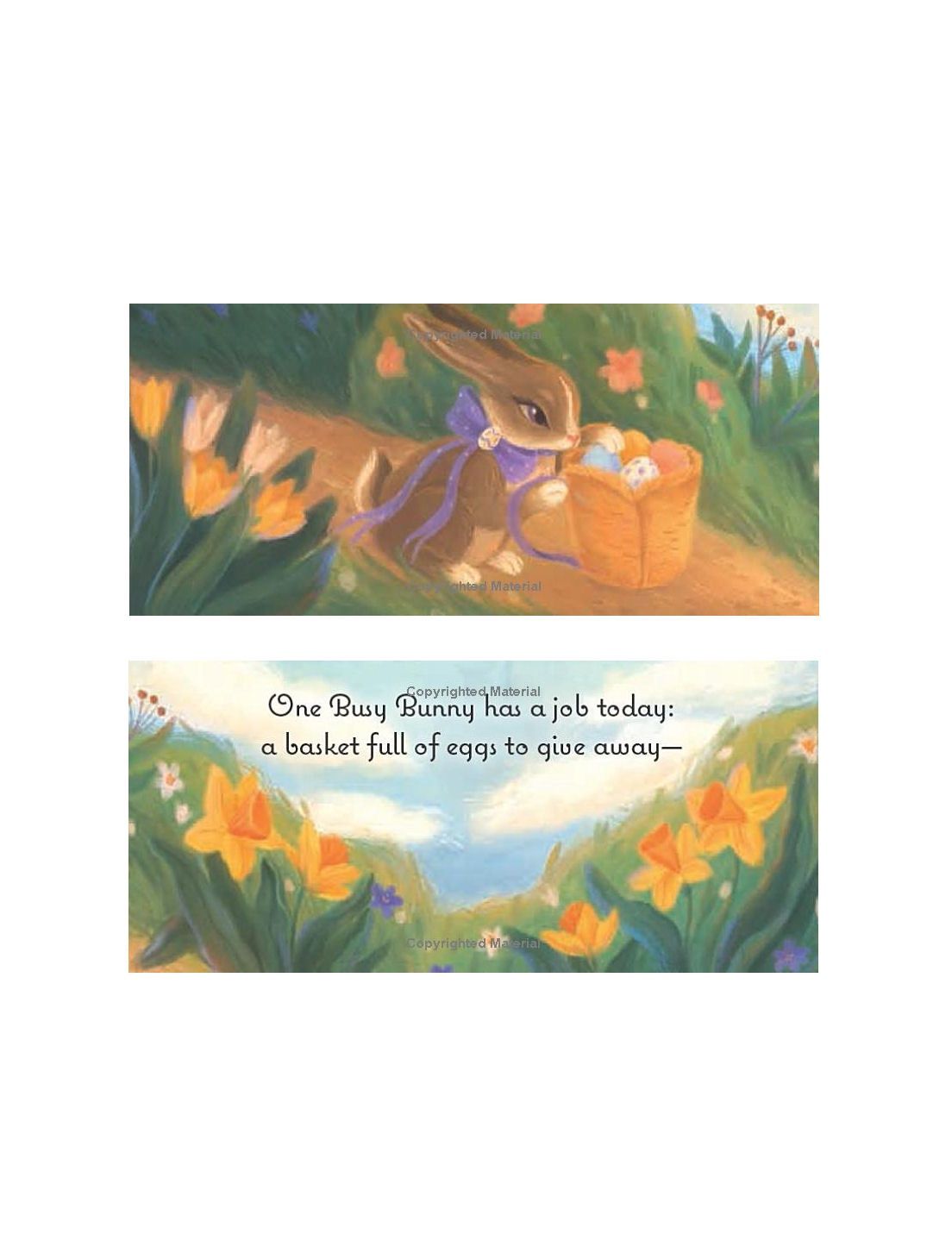 One Busy Bunny Board Book
