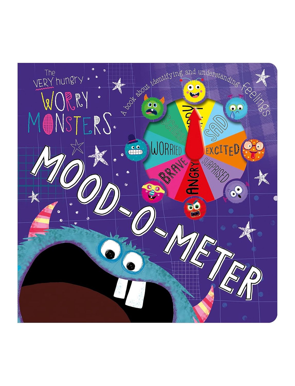 Very Hungry Worry Monsters Mood-O-Meter Board Book