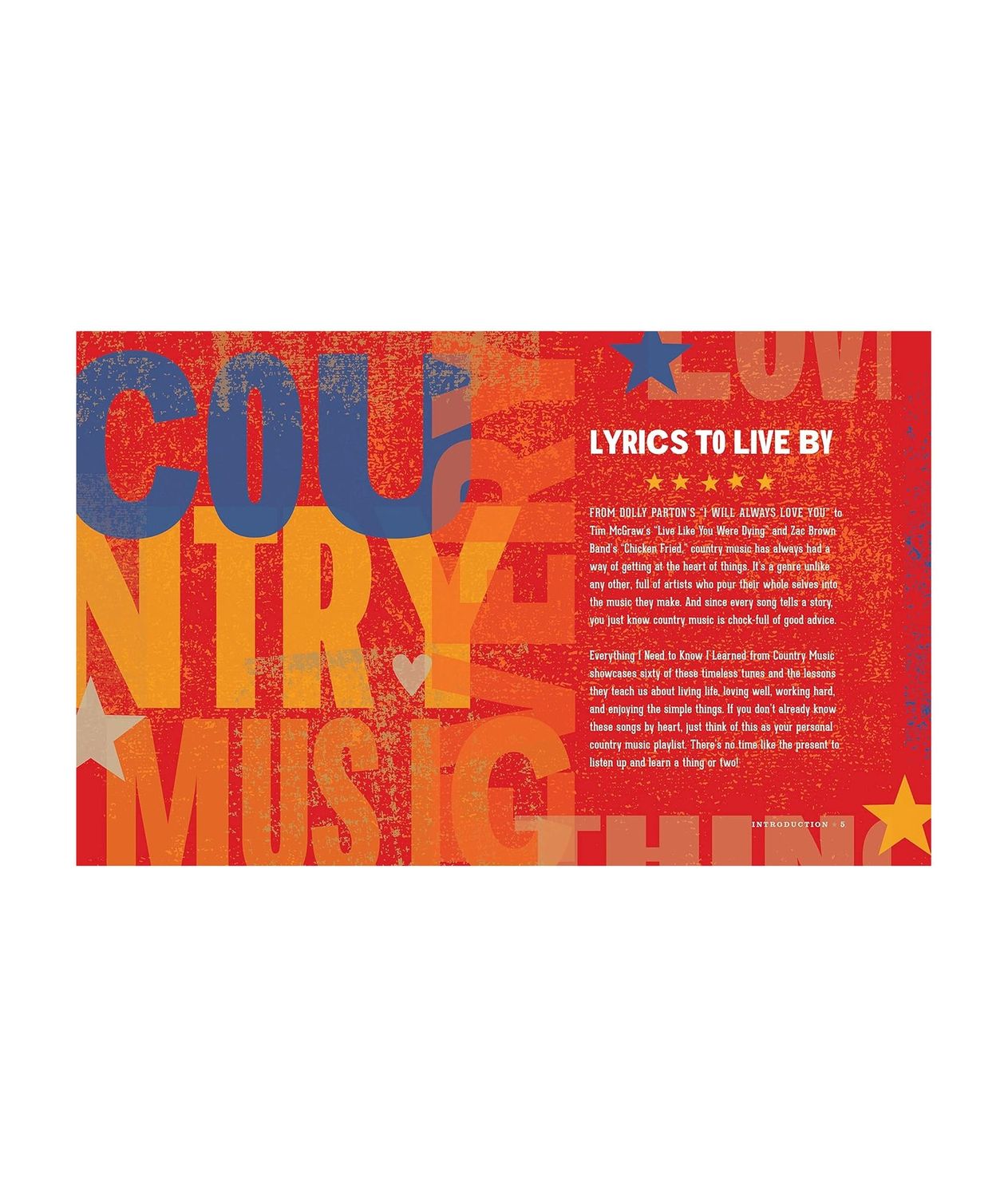 Everything I Need To Know I Learned From Country Music Hardcover Book