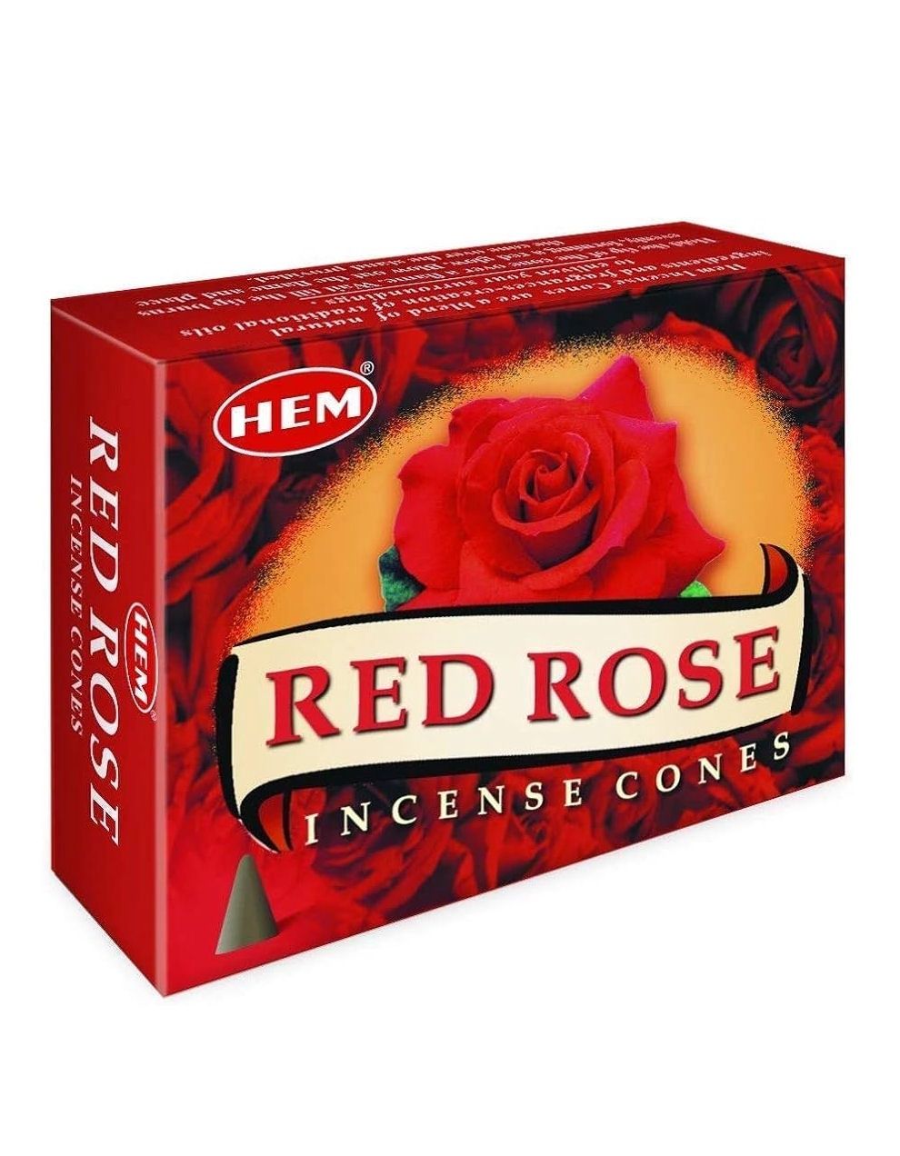 Red Rose Incense Cones