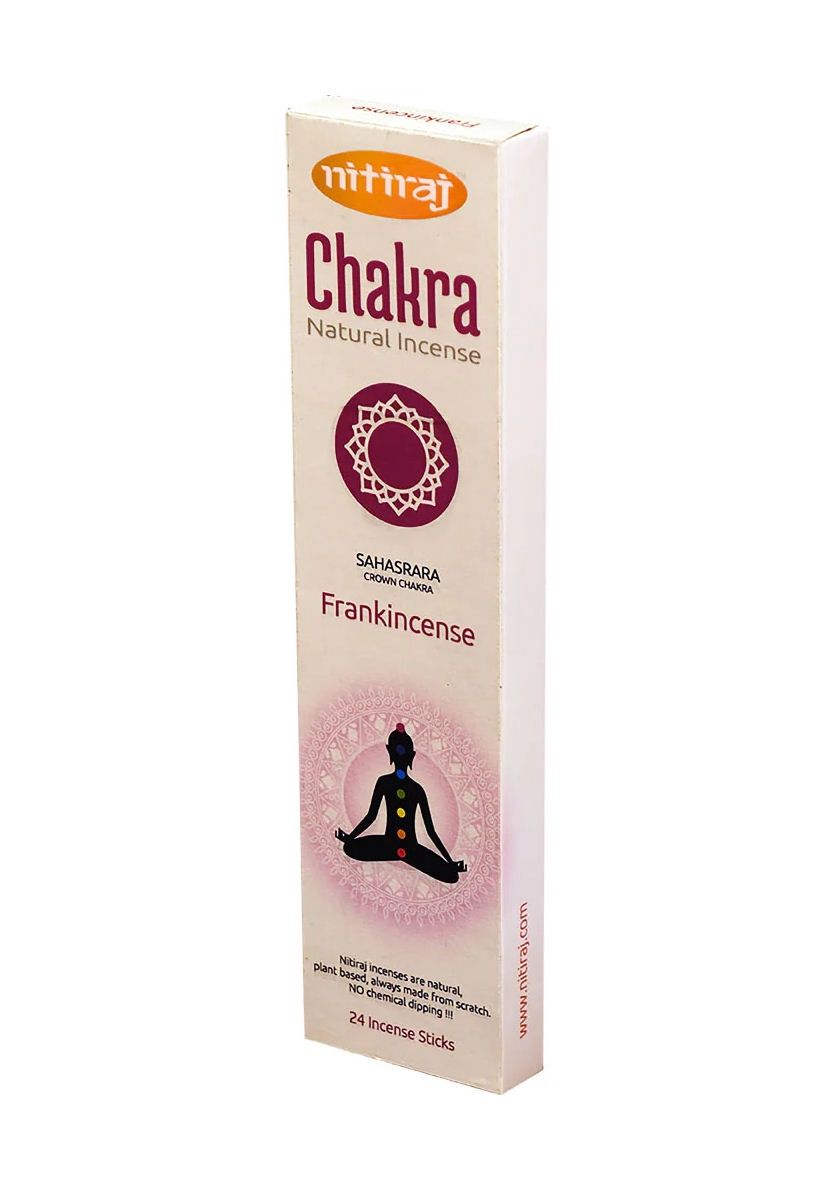 Nitiraj Chakra Frankincense Crown Chakra Incense