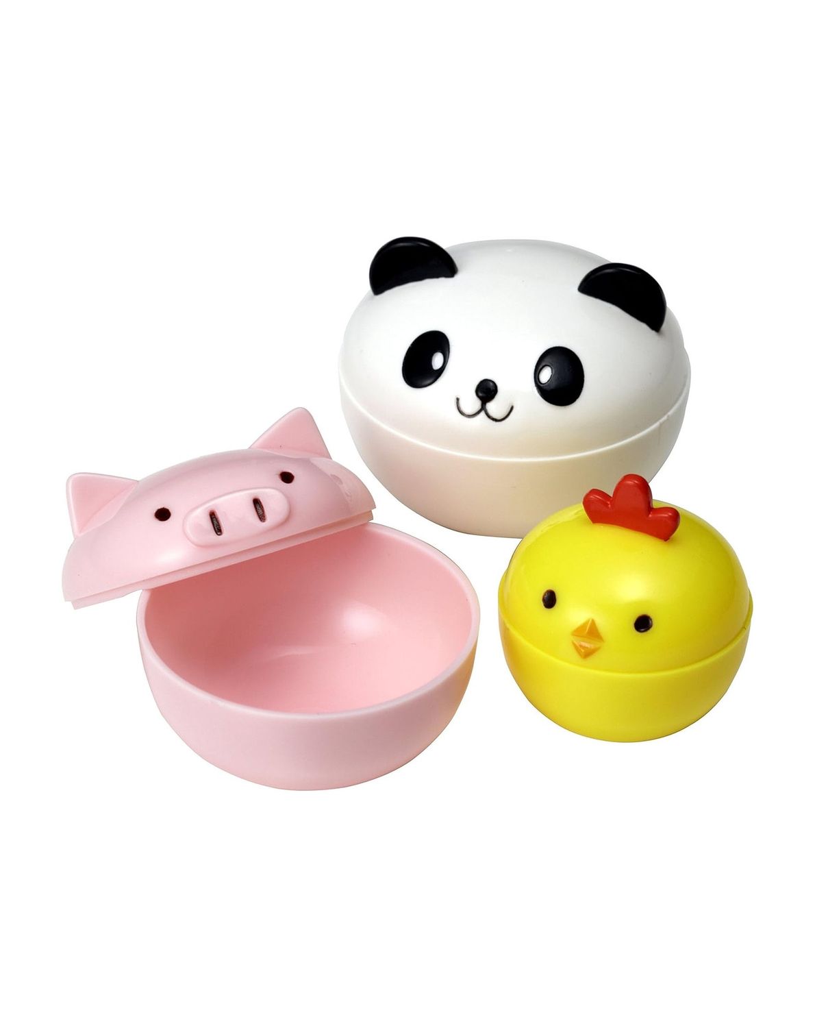Animal Mini Plastic Bowls