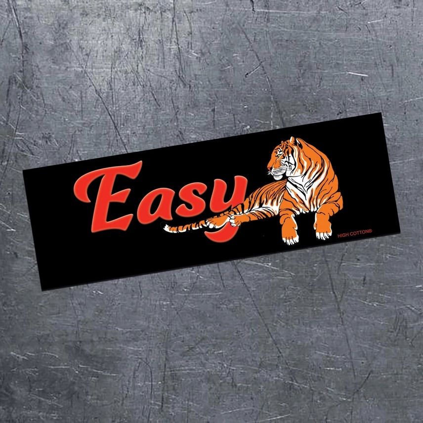Easy Tiger Car Bumper Magnet