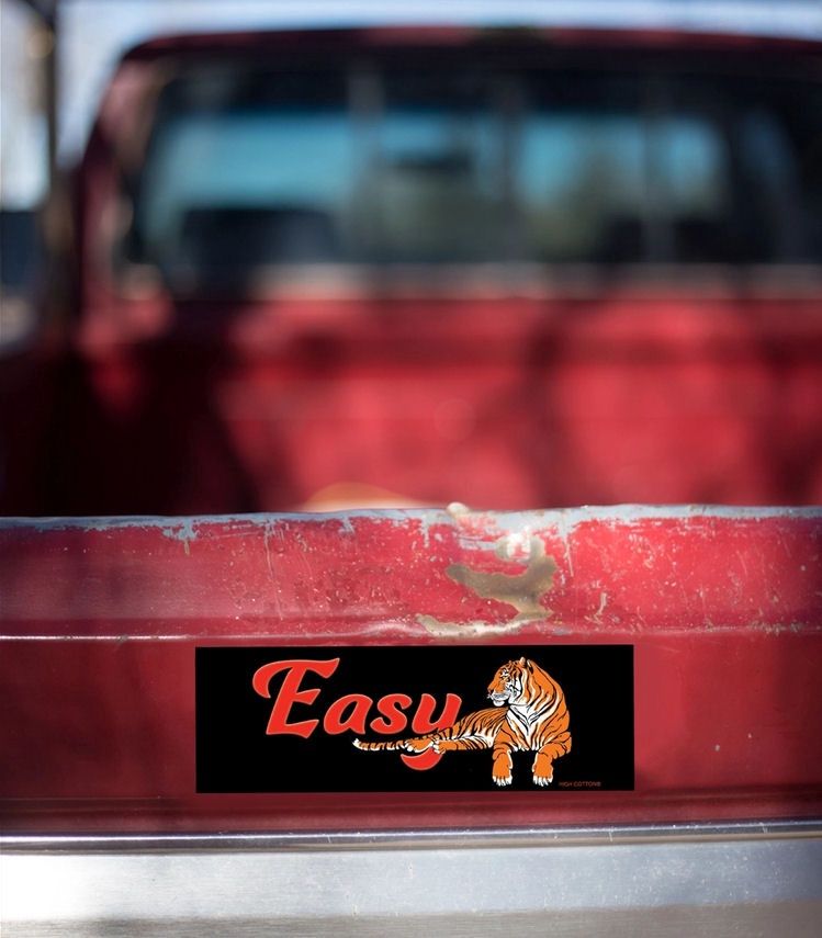 Easy Tiger Car Bumper Magnet