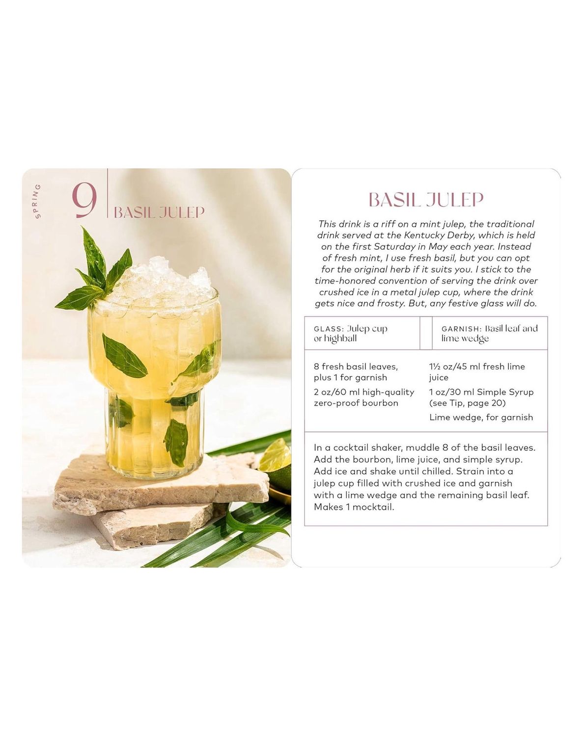 52 Mocktails To Welcome The Week Non Alcoholic Drink Card Deck