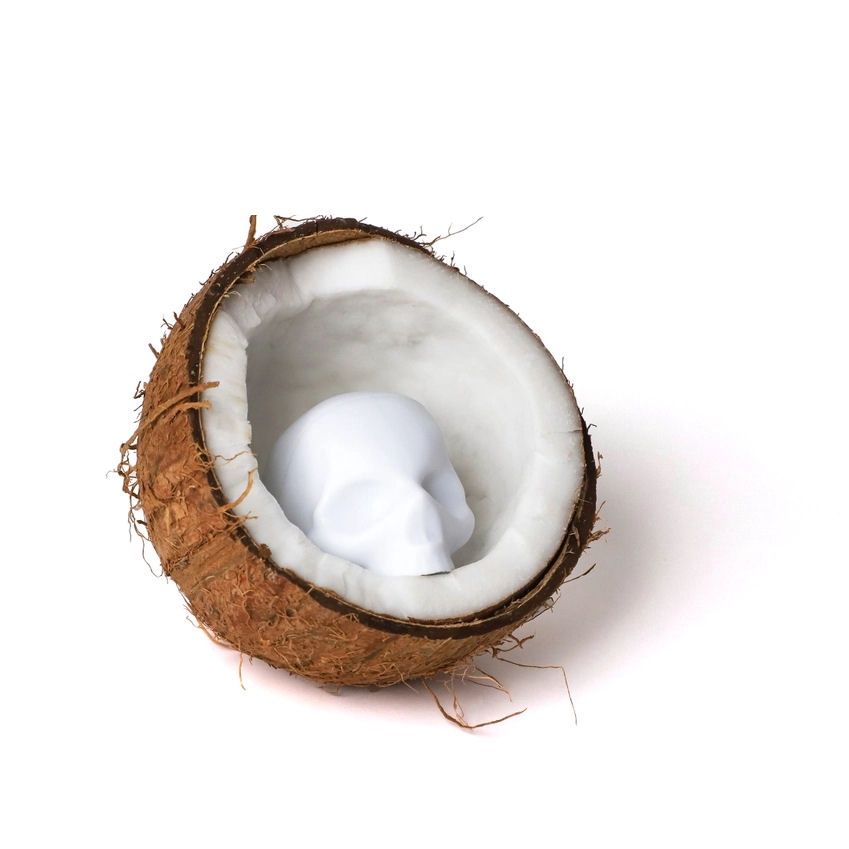 White Skull Vanilla Lip Balm
