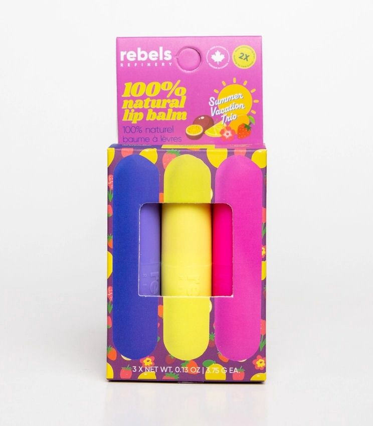 Summer Vacation Trio Lip Balm