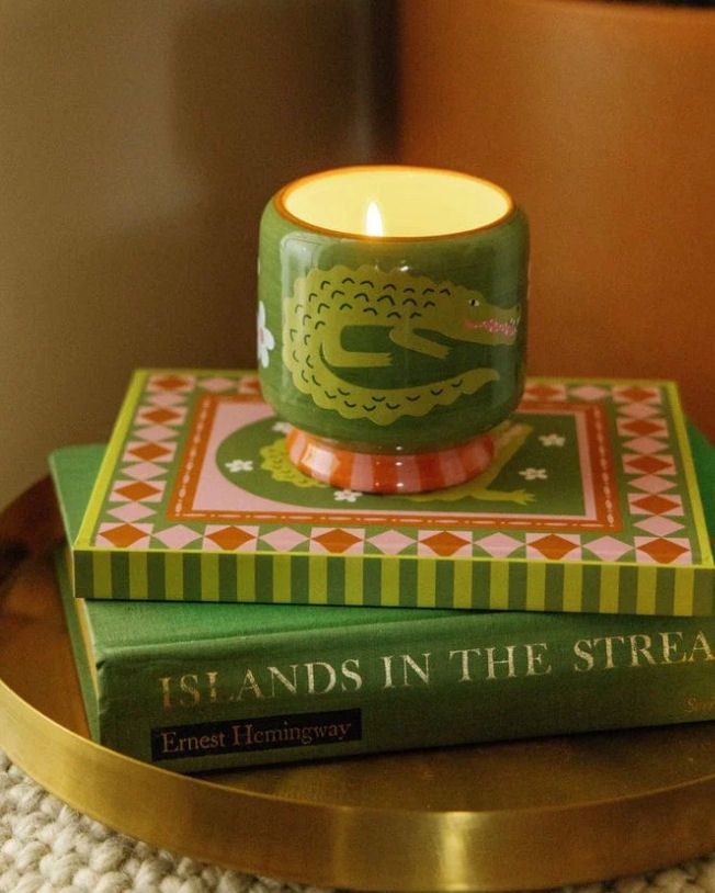 Prickly Pear Crocodile Soy Wax Candle