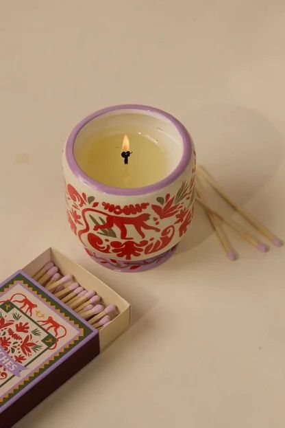 Coconut And Amber Monkey Soy Wax Candle