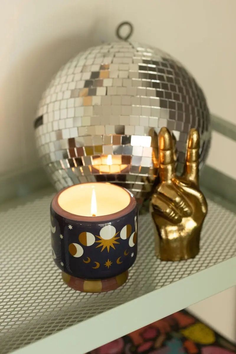 Jasmine And Rose Moon Phases Soy Wax Candle