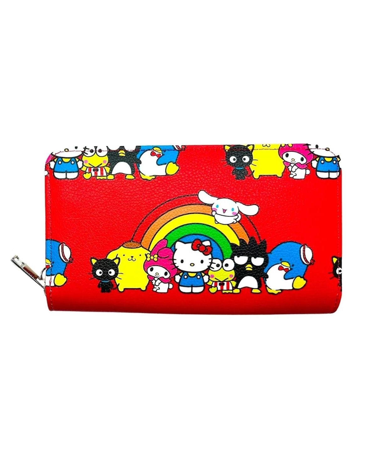 Hello Kitty And Friends Rainbow Large Zip Wallet