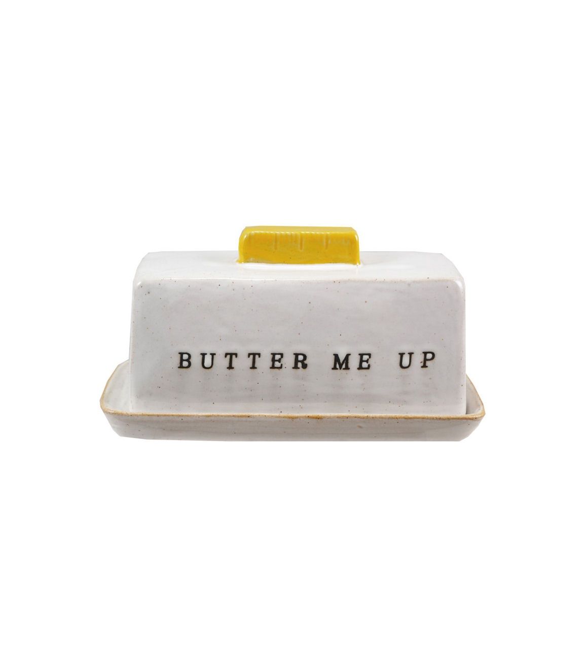 Butter Me Up Stoneware Butter Dish