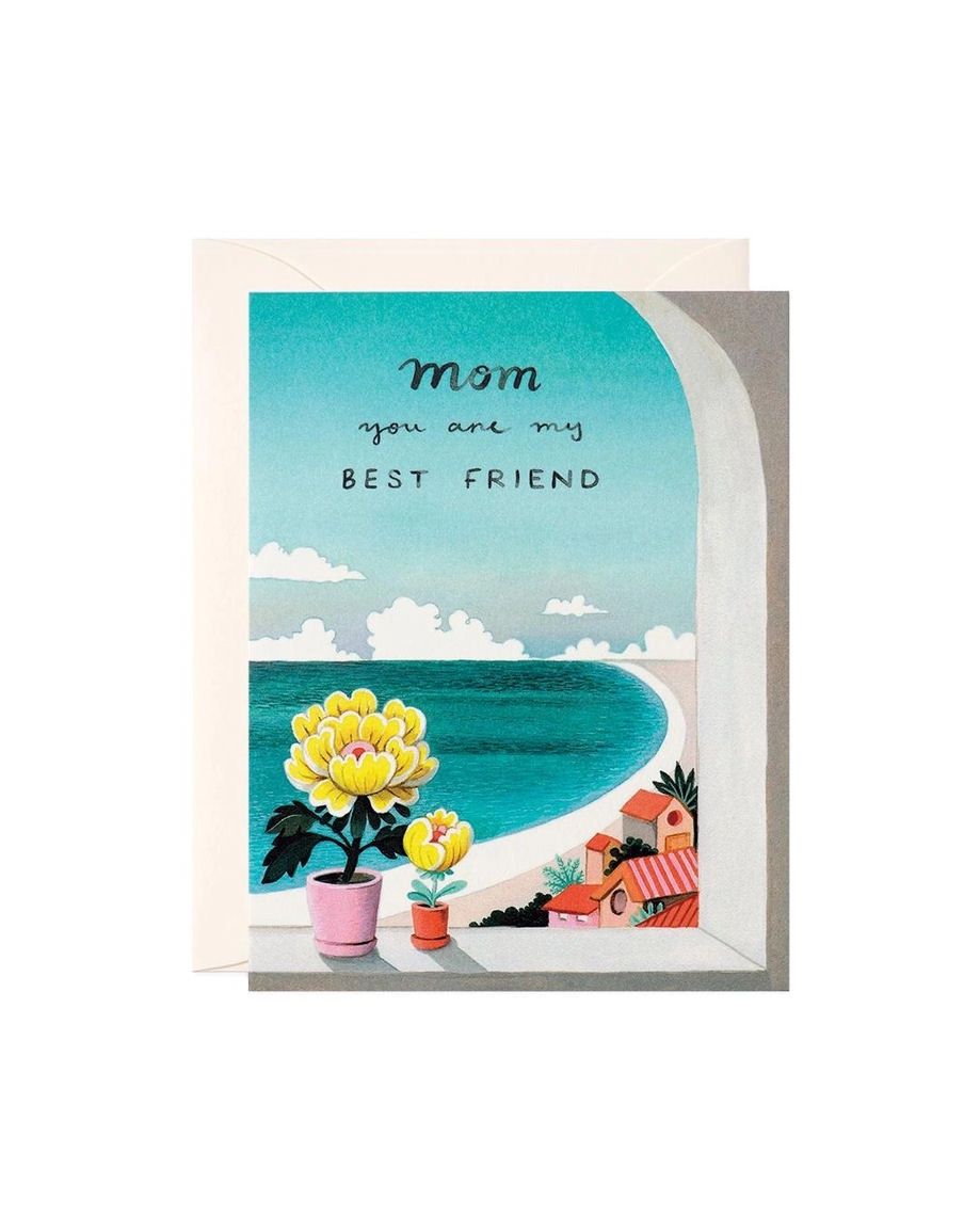 Mom You Are My Best Friend Mother's Day Card