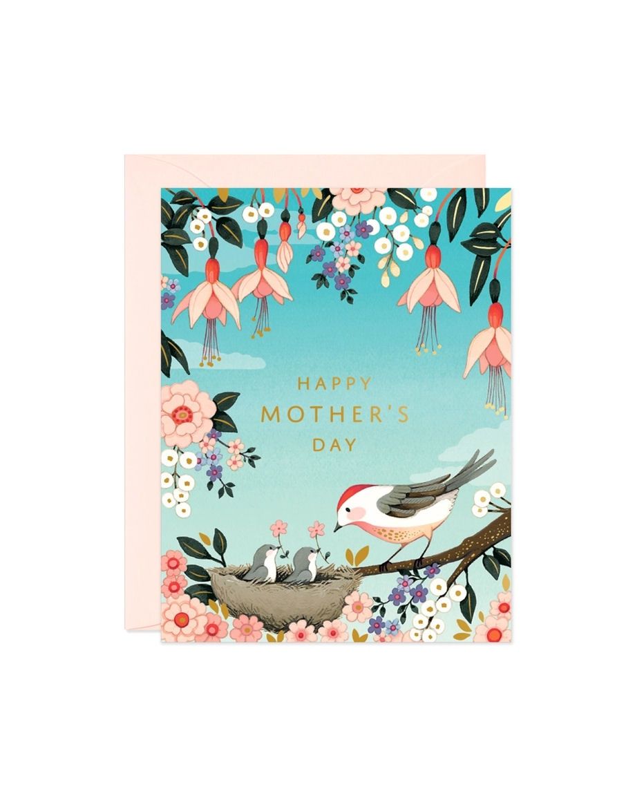 Happy Mother's Day Bird's Nest Card