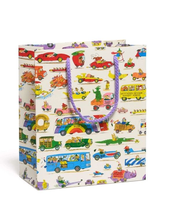 Richard Scarry Busytown Cars Medium Gift Bag