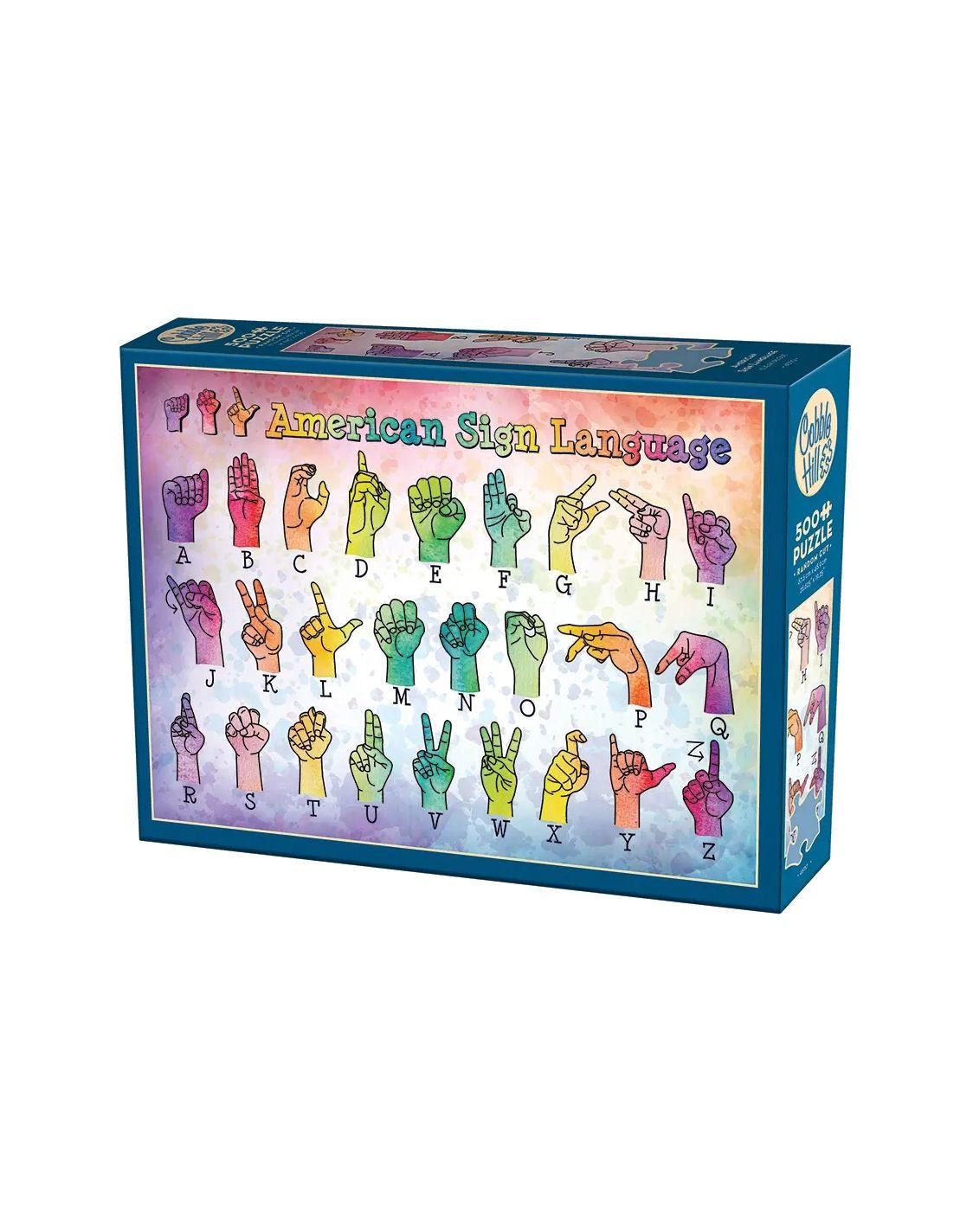 American Sign Language 500 Piece Puzzle