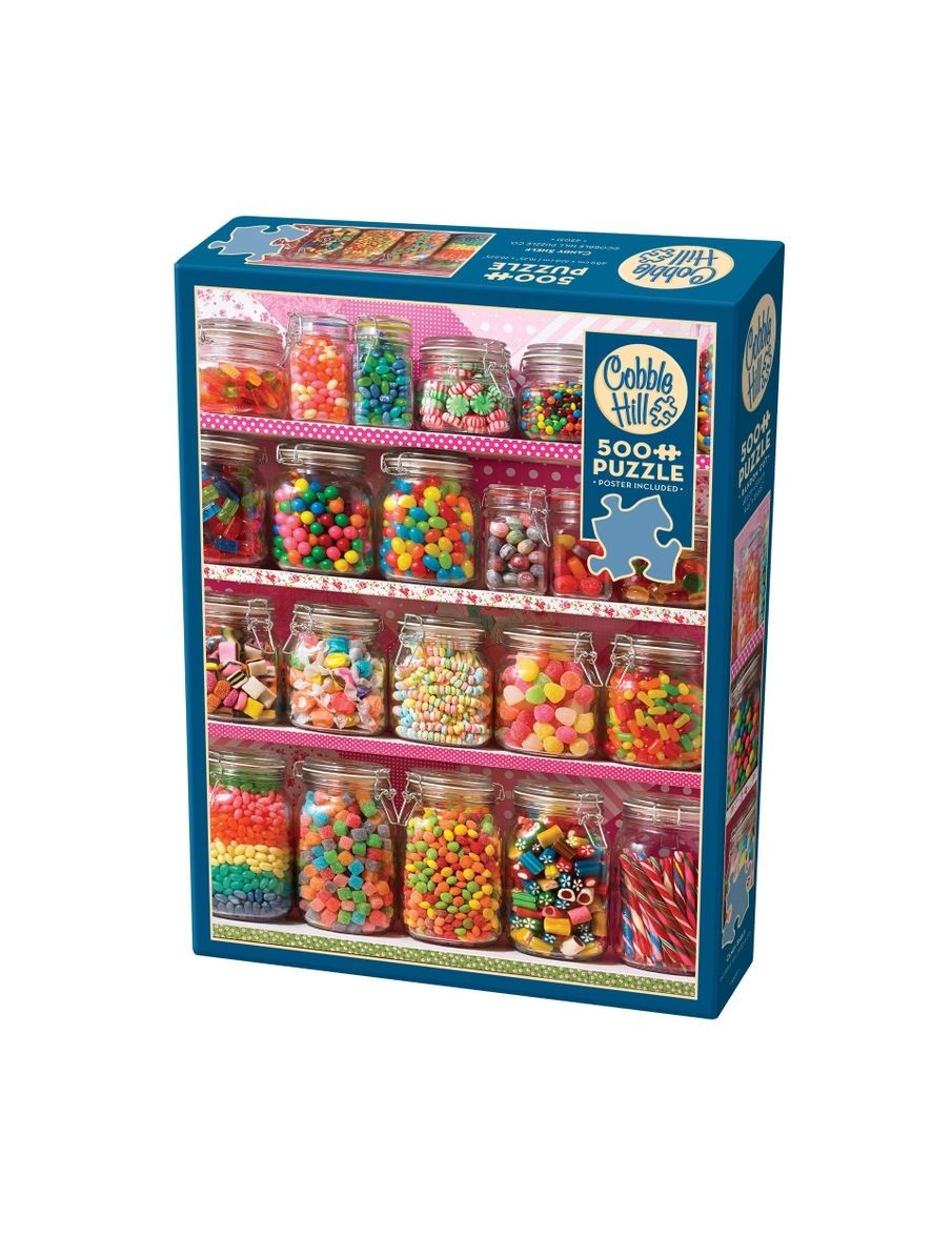 Candy Shelf 500 Piece Puzzle