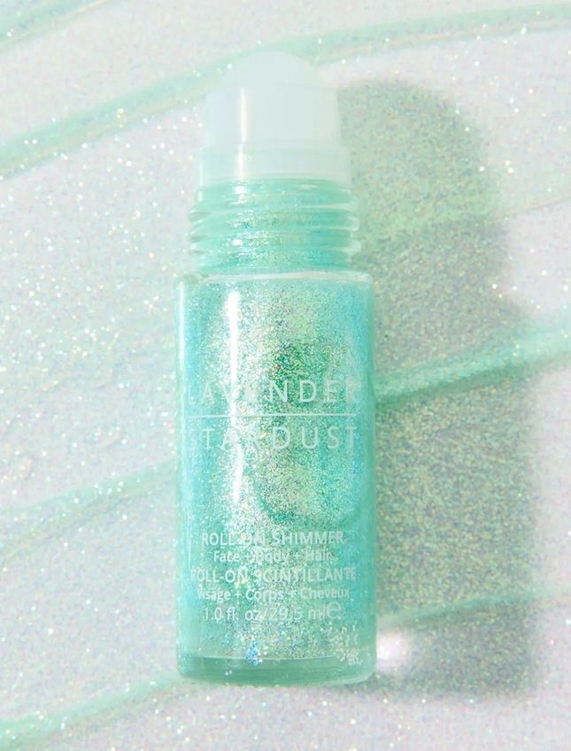 Macaroon Scented Green Roll On Shimmer Glitter