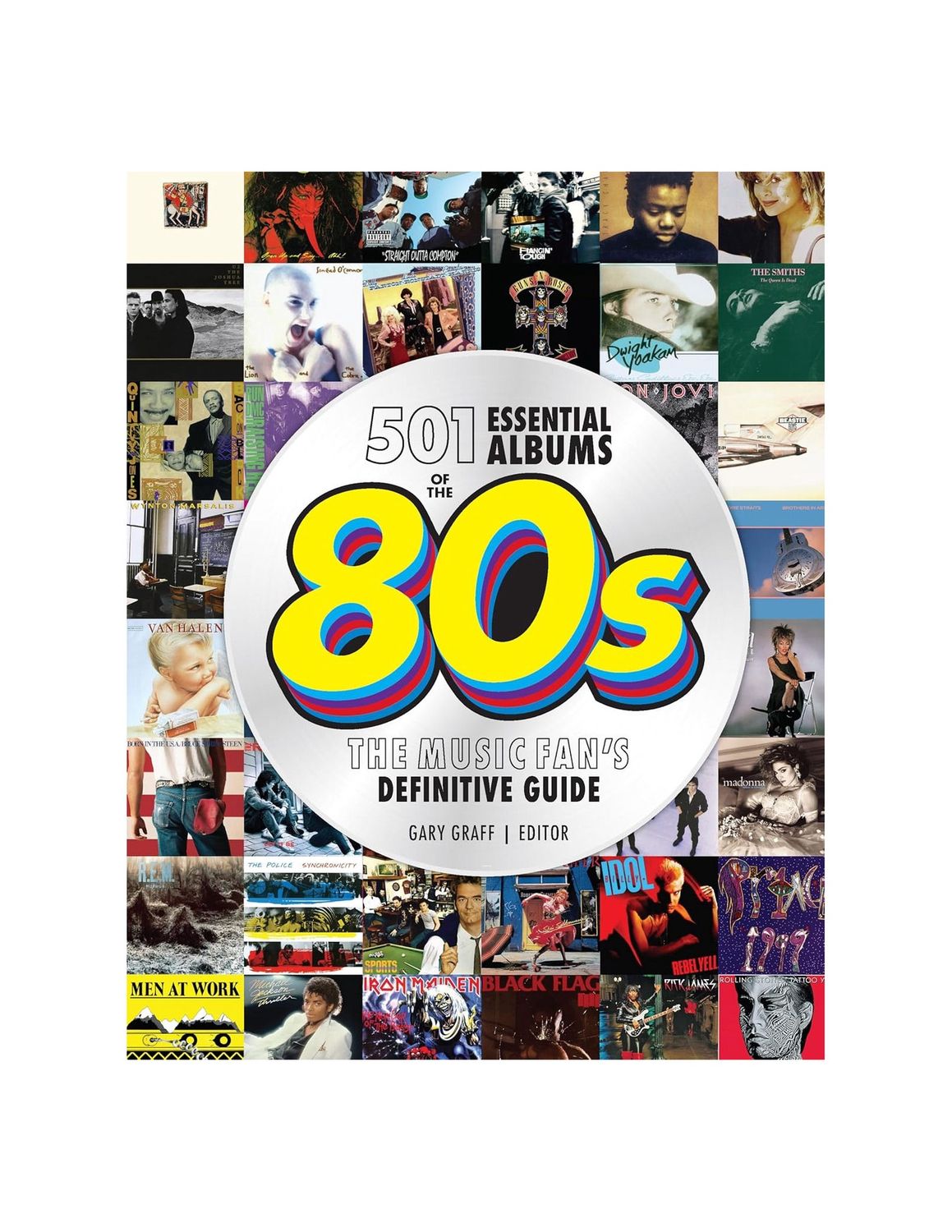 501 Essential Albums Of The 80’s Hardcover Book