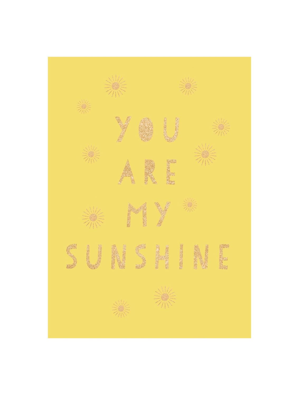 You Are My Sunshine Hardcover Book
