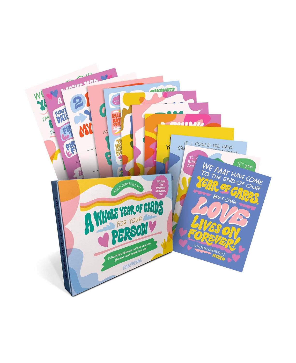 A Whole Year Of Cards For Your Person Kit